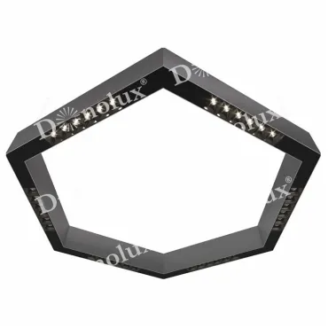 Накладной светильник Donolux DL18515 DL18515С111А36.48.700BB Цвет арматуры серебро Цвет плафонов черный