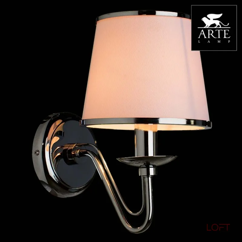 Бра Arte Lamp Aurora A1150AP-1CC Цвет арматуры хром Цвет плафонов хром от ImperiumLoft Бра Arte Lamp Aurora A1150AP-1CC Цвет арматуры хром Цвет плафонов хром от ImperiumLoft