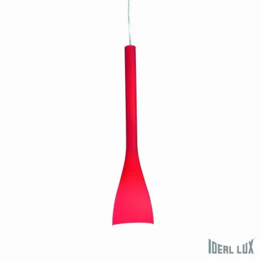 Подвесной светильник Ideal Lux FLUT FLUT SP1 SMALL ROSSO Подвесной светильник Ideal Lux FLUT FLUT SP1 SMALL ROSSO