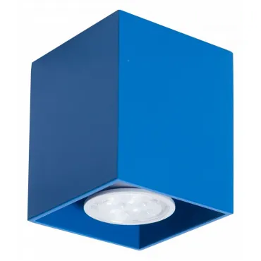 Накладной светильник TopDecor Tubo 8 SQ Tubo8 SQ P1 18 Цвет арматуры голубой Накладной светильник TopDecor Tubo 8 SQ Tubo8 SQ P1 18 Цвет арматуры голубой