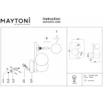 Бра Maytoni Dallas MOD545WL-03BS от ImperiumLoft