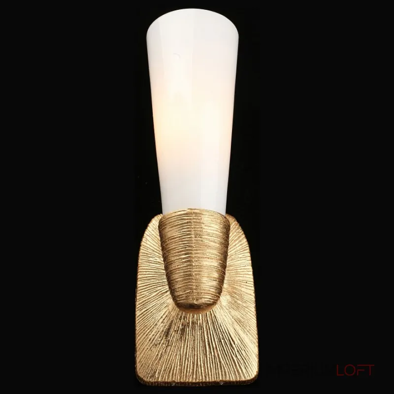 Бра Aployt Hloya APL.800.01.01 Цвет арматуры золото Цвет плафонов белый от ImperiumLoft