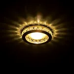 Встраиваемый светильник Lightstar Monilo 031702 Цвет арматуры золото Цвет плафонов прозрачный от ImperiumLoft