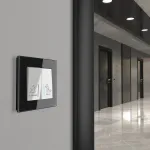 Выключатель двухклавишный без рамки Werkel W111 4 W1120801 от ImperiumLoft