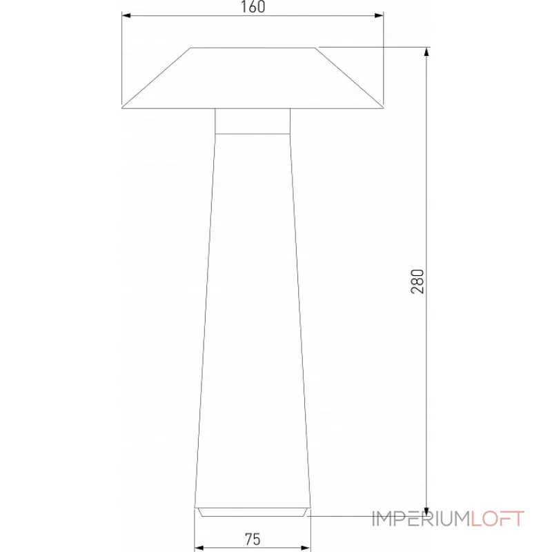 Настольная лампа декоративная Elektrostandard Future TL70200 от ImperiumLoft