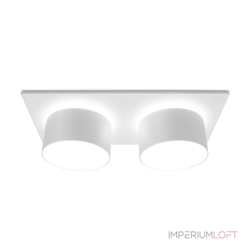 Встраиваемый светильник Ambrella Techno 5 TN330 Цвет плафонов белый Цвет арматуры белый от ImperiumLoft