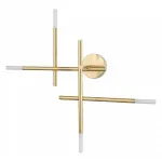 Накладной светильник Vele Luce Corda VL5534W34 Цвет арматуры латунь Цвет плафонов белый от ImperiumLoft