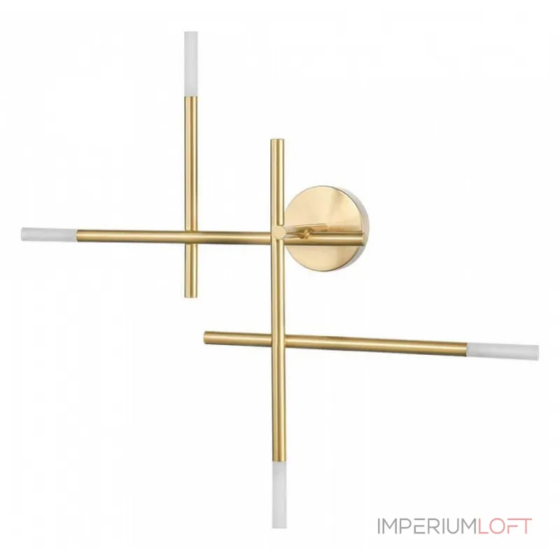 Накладной светильник Vele Luce Corda VL5534W34 Цвет арматуры латунь Цвет плафонов белый от ImperiumLoft Накладной светильник Vele Luce Corda VL5534W34 Цвет арматуры латунь Цвет плафонов белый от ImperiumLoft