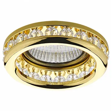 Встраиваемый светильник Lightstar Monilo 031702 Цвет арматуры золото Цвет плафонов прозрачный