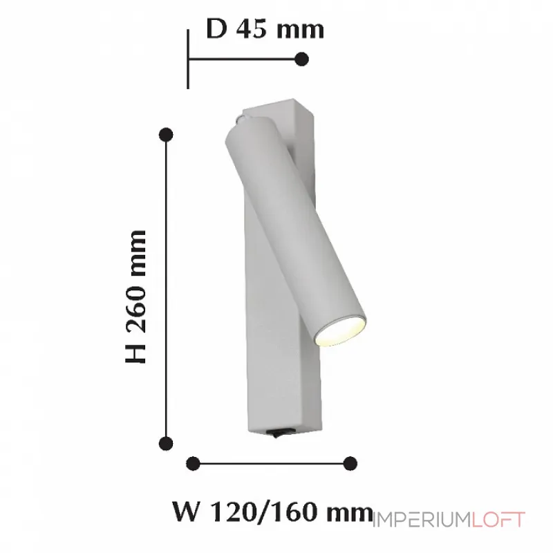 Бра Favourite Specimen 2229-1W Цвет плафонов белый Цвет арматуры белый от ImperiumLoft