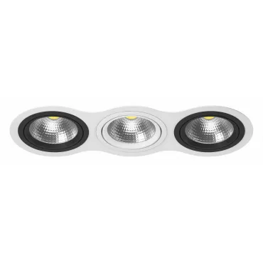 Встраиваемый светильник Lightstar Intero 111 i936070607 Цвет арматуры черно-белый Встраиваемый светильник Lightstar Intero 111 i936070607 Цвет арматуры черно-белый