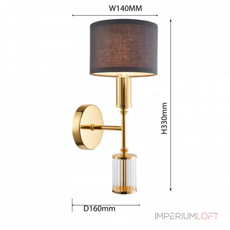 Бра Favourite Laciness 2609-1W от ImperiumLoft