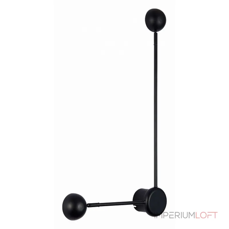 Бра ST-Luce Acquaro SL6003.401.02 Цвет арматуры черный Цвет плафонов черный от ImperiumLoft Бра ST-Luce Acquaro SL6003.401.02 Цвет арматуры черный Цвет плафонов черный от ImperiumLoft