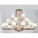 Потолочная люстра Newport 4400 4412+6+3/C chrome 