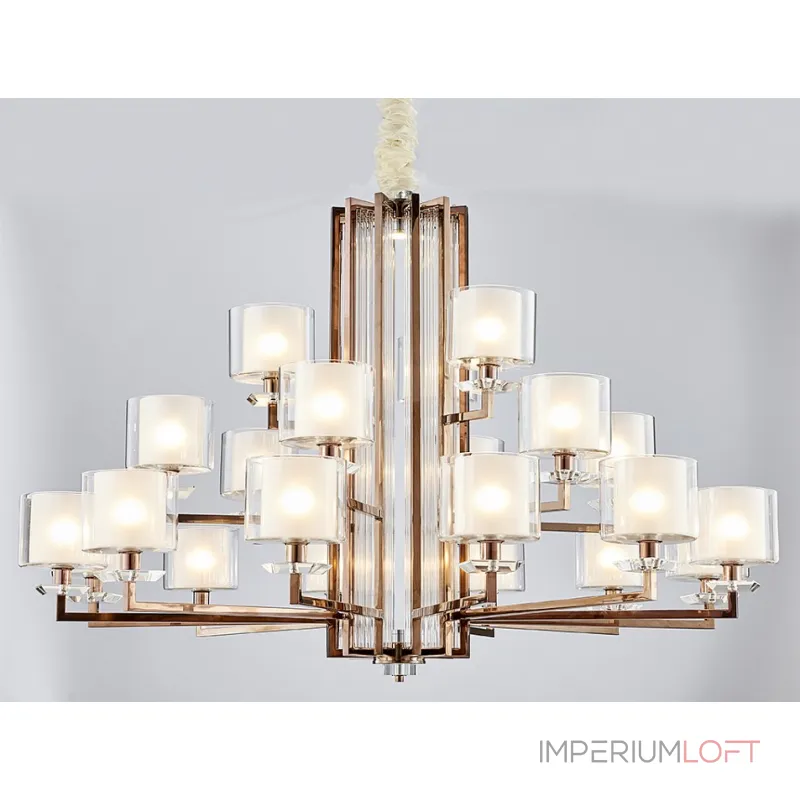 Потолочная люстра Newport 4400 4412+6+3/C chrome Потолочная люстра Newport 4400 4412+6+3/C chrome