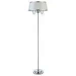 Торшер Arte Lamp Aurora A1150PN-3CC Цвет арматуры хром Цвет плафонов хром от ImperiumLoft