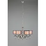 Подвесная люстра Aployt Floret APL.703.03.06 Цвет арматуры хром Цвет плафонов черно-белый от ImperiumLoft