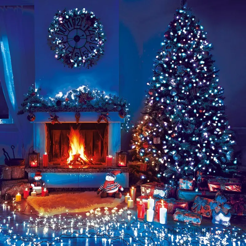 Гирлянда Нить  Eurosvet 400 400-001 голубой от ImperiumLoft