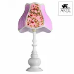 Настольная лампа декоративная Arte Lamp Kids A9222LT-1WH Цвет арматуры белый Цвет плафонов розовый от ImperiumLoft