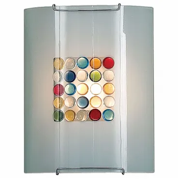 Накладной светильник Citilux 921 CL921311 Цвет арматуры хром Цвет плафонов разноцветный Накладной светильник Citilux 921 CL921311 Цвет арматуры хром Цвет плафонов разноцветный