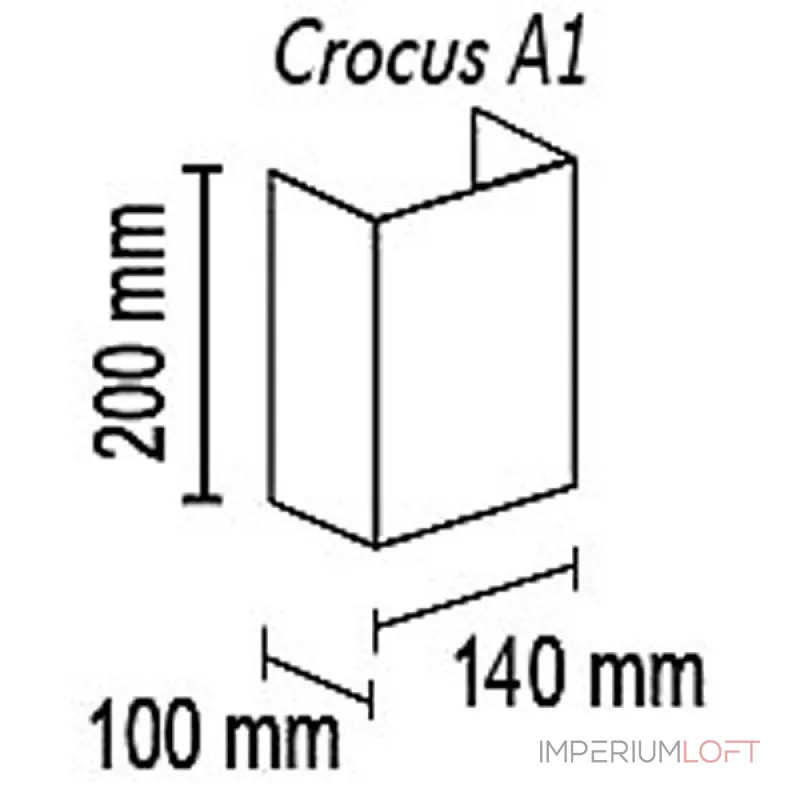 Бра TopDecor Crocus Glade Crocus Glade A1 10 09g от ImperiumLoft