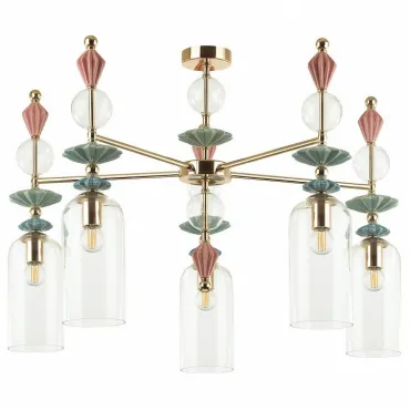Люстра на штанге Odeon Light Bizet 4855/5C Люстра на штанге Odeon Light Bizet 4855/5C