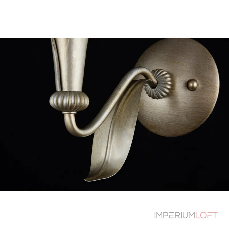 Бра Maytoni Lillian H311-01-G Цвет арматуры серебро Цвет плафонов серый от ImperiumLoft Бра Maytoni Lillian H311-01-G Цвет арматуры серебро Цвет плафонов серый от ImperiumLoft