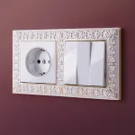 Розетка с заземлением и шторками, без рамки Werkel белый W1171101 от ImperiumLoft