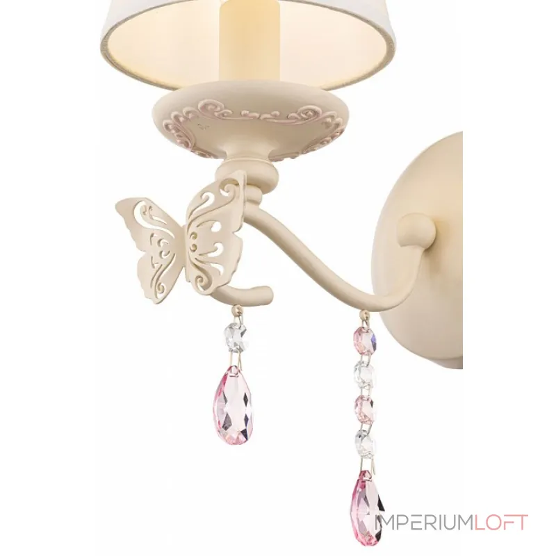 Бра Maytoni Fiona ARM032-01-PK Цвет арматуры белый Цвет плафонов белый от ImperiumLoft