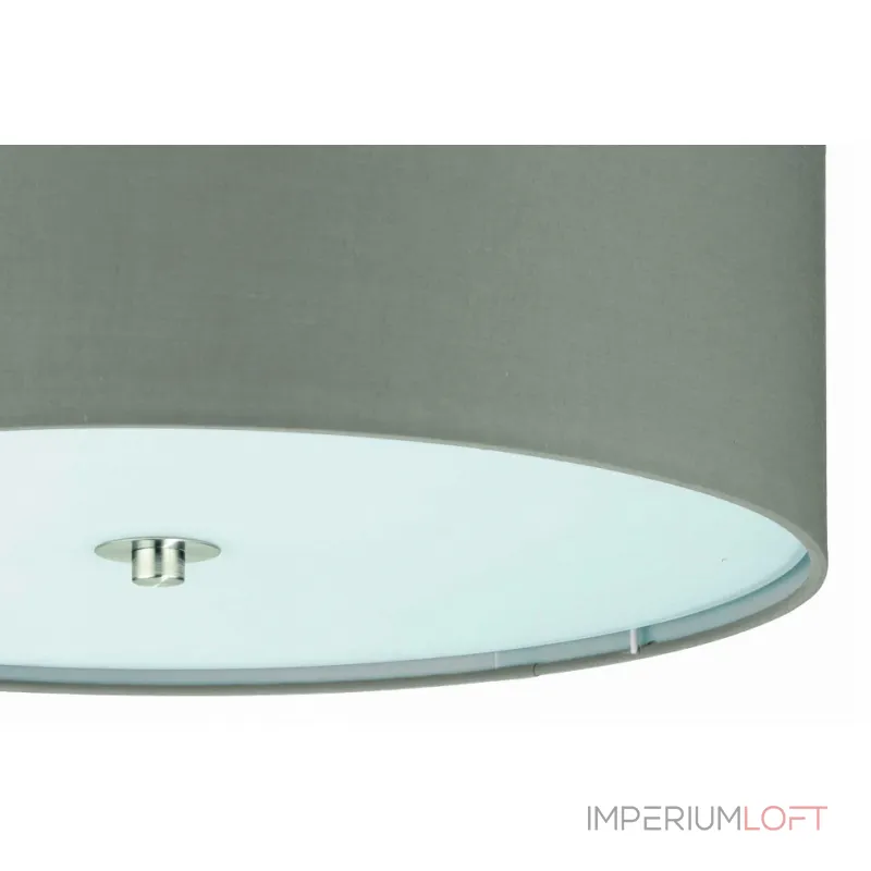 Накладной светильник Eglo Pasteri 94919 Цвет плафонов серый Цвет арматуры никель от ImperiumLoft