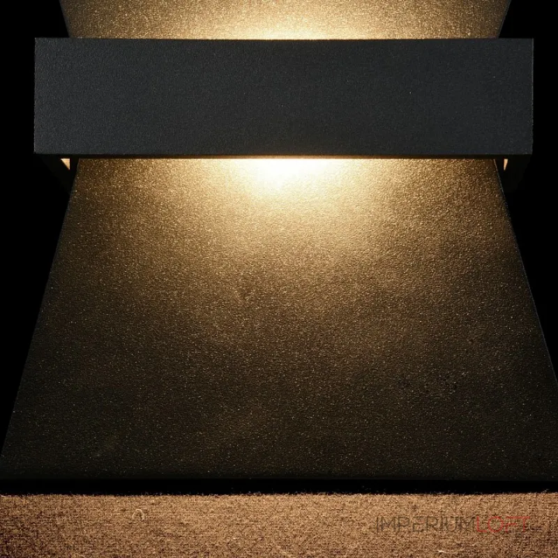 Накладной светильник Maytoni Trame C805WL-L7B Цвет арматуры черный Цвет плафонов черный от ImperiumLoft