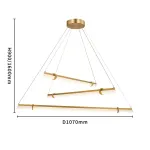 Подвесная люстра Favourite Stav 4553-3P от ImperiumLoft