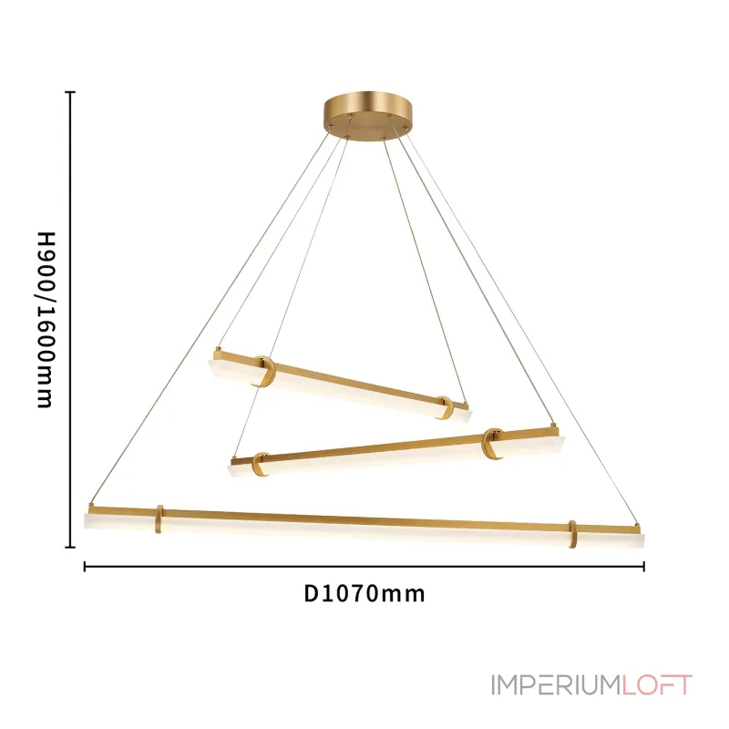Подвесная люстра Favourite Stav 4553-3P от ImperiumLoft Подвесная люстра Favourite Stav 4553-3P от ImperiumLoft