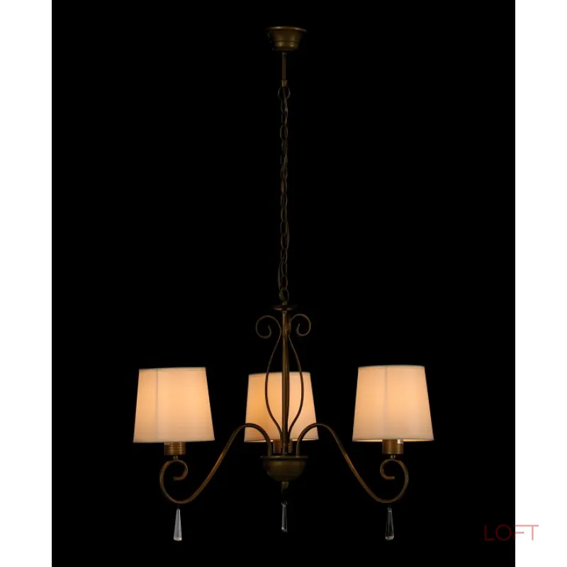 Подвесная люстра Arte Lamp Carolina A9239LM-3BR 