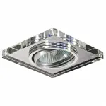 Встраиваемый светильник Lightstar Rifle 002524 Цвет арматуры хром от ImperiumLoft