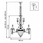 Подвесная люстра Lightstar Schon 790111 