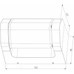 Настенный светильник Elektrostandard DORS 35163/D от ImperiumLoft
