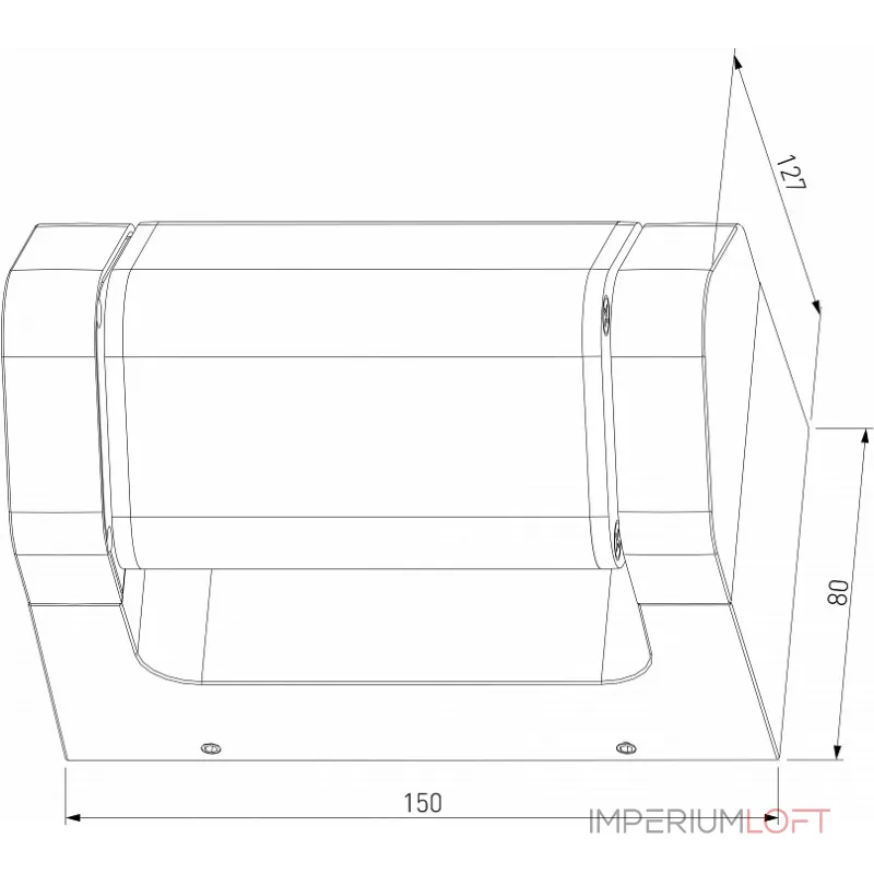 Настенный светильник Elektrostandard DORS 35163/D от ImperiumLoft