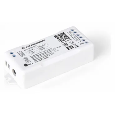 Контроллер-регулятор цвета RGBW Elektrostandard Аксессуары для светодиодных лент 12/24V Умный дом 95001/00 Контроллер-регулятор цвета RGBW Elektrostandard Аксессуары для светодиодных лент 12/24V Умный дом 95001/00