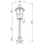 Наземный высокий светильник Maytoni Albion O413FL-01BZ1 от ImperiumLoft