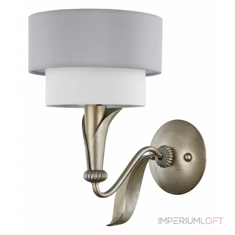 Бра Maytoni Lillian H311-01-G Цвет арматуры серебро Цвет плафонов серый от ImperiumLoft Бра Maytoni Lillian H311-01-G Цвет арматуры серебро Цвет плафонов серый от ImperiumLoft