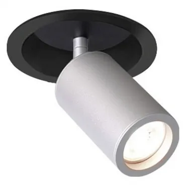 Спот Favourite Angularis 2803-1C Цвет арматуры серебро Цвет плафонов серебро