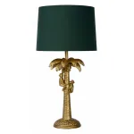 Настольная лампа декоративная Lucide Extravaganza Coconut 10505/81/02 Цвет плафонов зеленый Цвет арматуры золото от ImperiumLoft