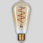 Лампа светодиодная Hiper FILAMENT FLEXIBLE E27 6Вт 2400K HL-2211 от ImperiumLoft