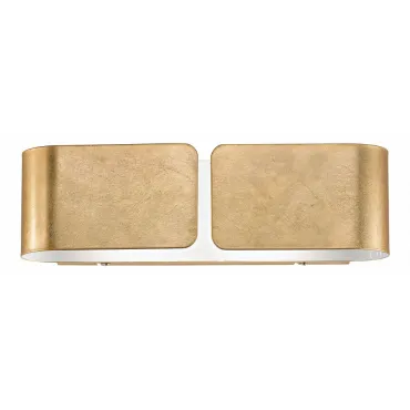 Накладной светильник Ideal Lux Clip CLIP AP2 SMALL ORO Цвет арматуры золото Цвет плафонов золото Накладной светильник Ideal Lux Clip CLIP AP2 SMALL ORO Цвет арматуры золото Цвет плафонов золото