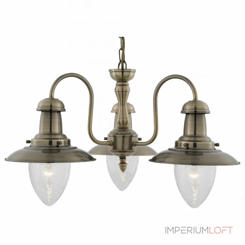 Подвесная люстра Arte Lamp Fisherman A5518LM-3AB Подвесная люстра Arte Lamp Fisherman A5518LM-3AB