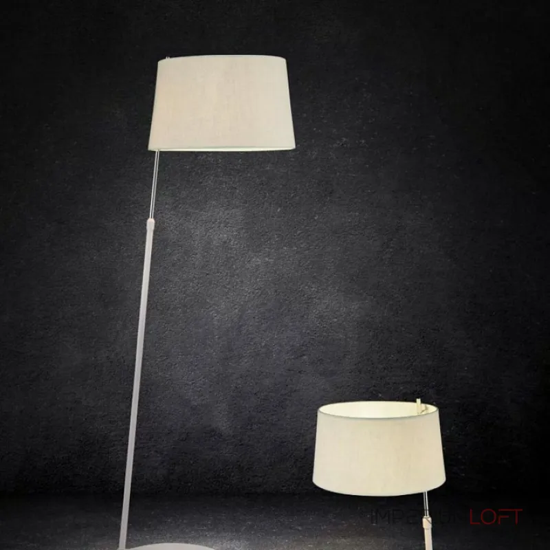 Настольная лампа декоративная Maytoni Bergamo MOD613TL-01W Цвет арматуры хром Цвет плафонов белый от ImperiumLoft