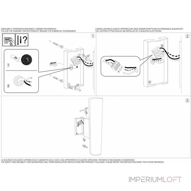 Накладной светильник Ideal Lux Etere ETERE AP1 ANTRACITE Цвет арматуры белый от ImperiumLoft Накладной светильник Ideal Lux Etere ETERE AP1 ANTRACITE Цвет арматуры белый от ImperiumLoft