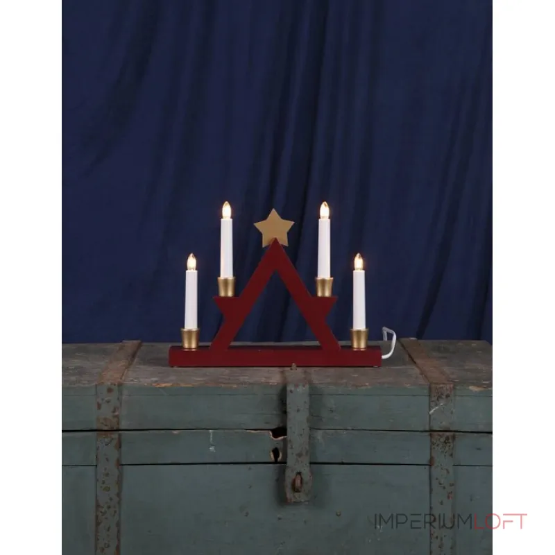 Свеча светодиодная Eglo Julle 271-33 Цвет арматуры Красный от ImperiumLoft Свеча светодиодная Eglo Julle 271-33 Цвет арматуры Красный от ImperiumLoft