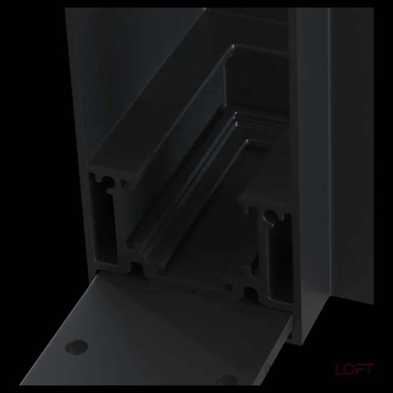 Соединитель угловой внутренний для треков Maytoni Accessories for tracks TRA004CL-21B Цвет арматуры черный от ImperiumLoft